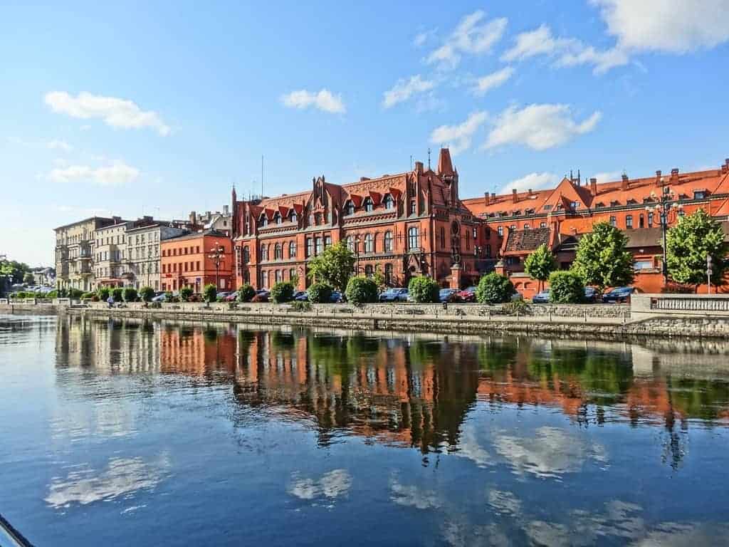 Bydgoszcz widok rzeka
